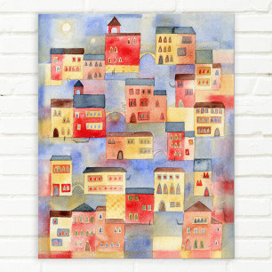 Venice Watercolor Poster