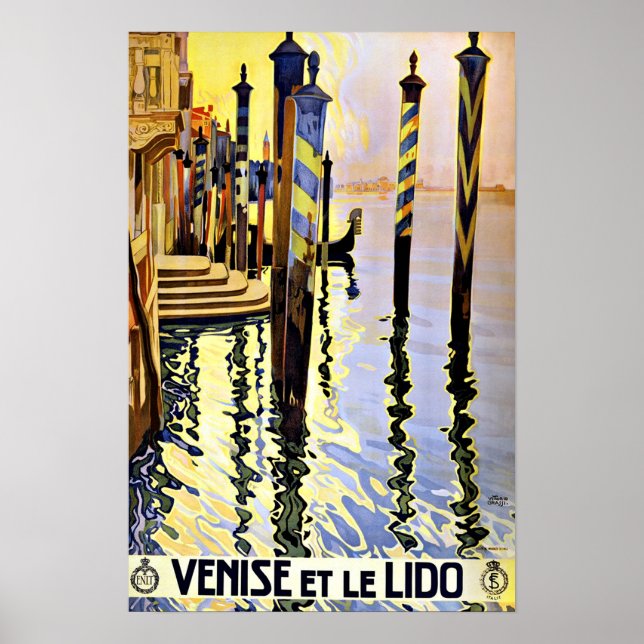 Venise et le Lido Italien Poster (Vorne)