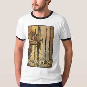 Venise und le Lido 1920 Venedig, Italien T-Shirt