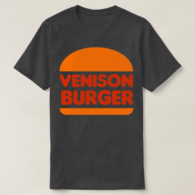 Venison Burger T-Shirt (Design vorne)
