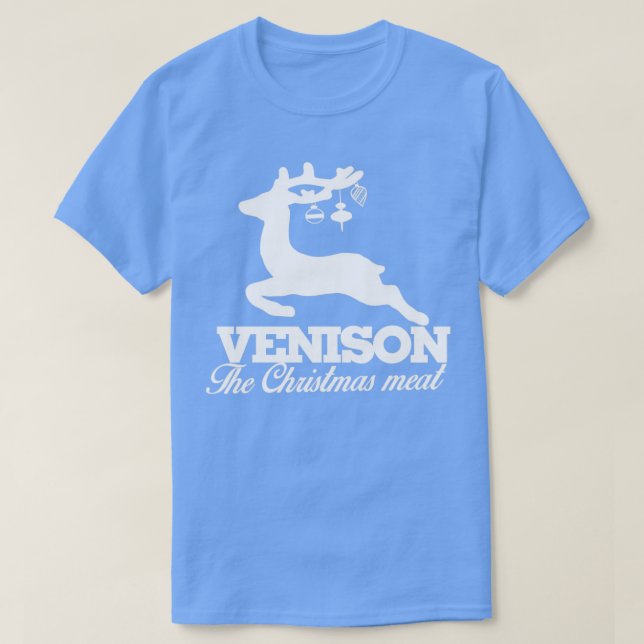 Venison des Weihnachtsfleisches T-Shirt (Design vorne)