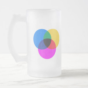Venmo-Diagramm Mattglas Bierglas