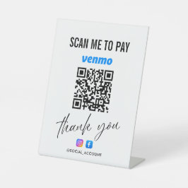 VENMO QR CODE SCAN ZU BEZAHLEN DANK SOCKELSCHILD