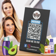 Venmo QR Code Zahlung | Recherche, um Unternehmen