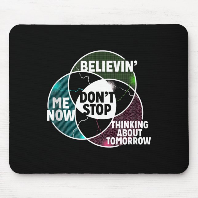 Venn Diagram Don't Stop Algebra Math  Mousepad (Vorne)
