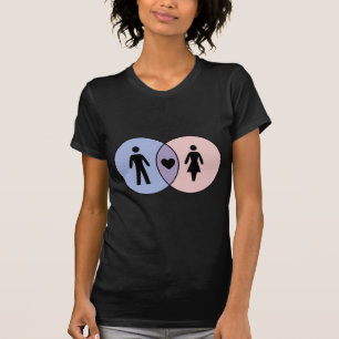 Venn Diagramm Boy + Girl T-Shirt
