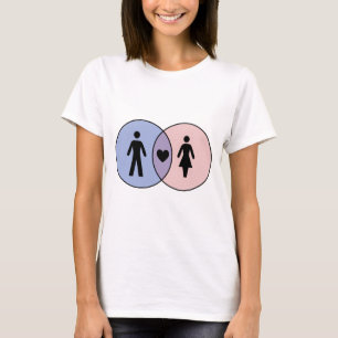 Venn Diagramm Boy + Girl T-Shirt