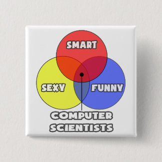 Venn Diagramm .. Informatiker Button