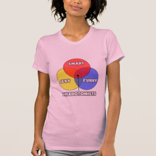Venn Diagramm .. Phlebotomisten T-Shirt