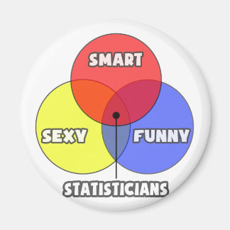 Venn Diagramm .. Statistiker Magnet