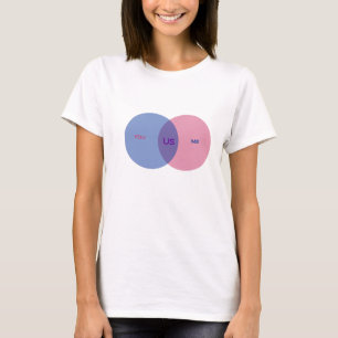 Venn Diagramm-T - Shirt