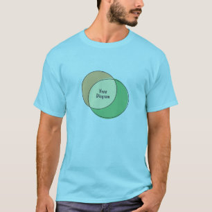 Venn Diagramm vene T-Shirt