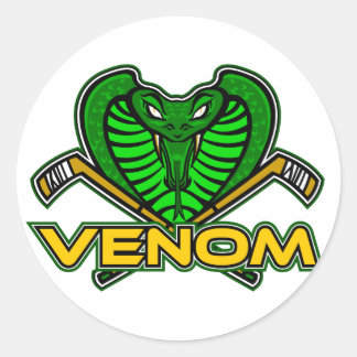 Venom-Logo-Aufkleber Runder Aufkleber