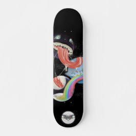 Venom sieht aus wie Regenbogenwelt Skateboard