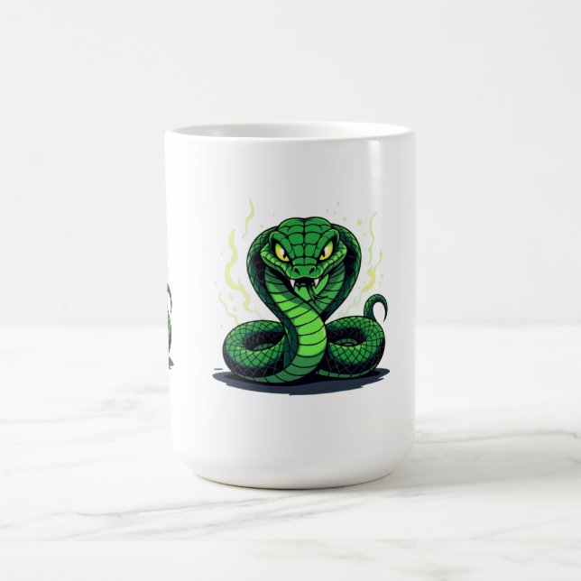Venomous Snake – Danger and Precision Kaffeetasse (Mittel)