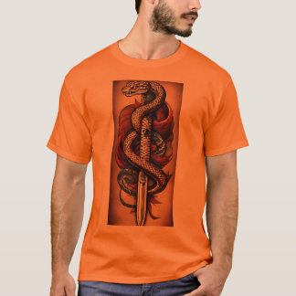 "Venomous Vogue: Schlange Inspiriert Mode" T-Shirt