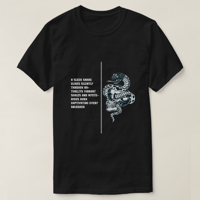 "Venomous Whisper" T-Shirt (Design vorne)