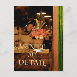 Vente au Detail Postkarte