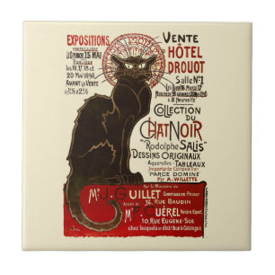 Vente Hôtel Drouot, Théophile-Alexandre Steinlen Fliese