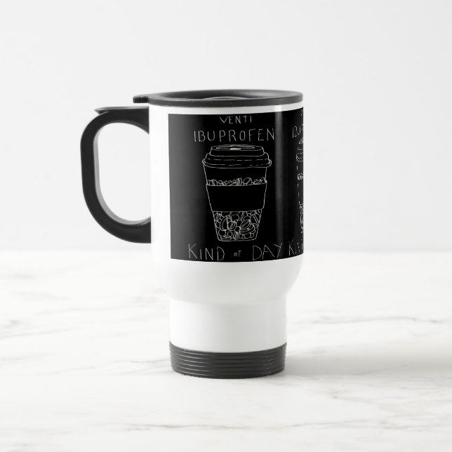 Venti Ibuprofen Tag Reisebecher (Links)