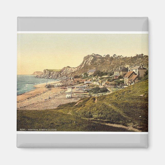 Ventnor, Steephill Cove, Isle of Wight, England Magnet (Vorne)