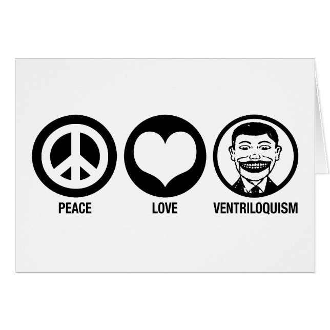 Ventriloquismus (Vorderseite (Horizontal))