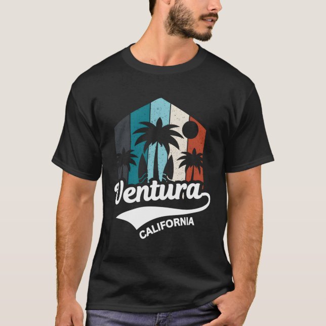 Ventura California � Australien � Küstendörfer T-Shirt (Vorderseite)