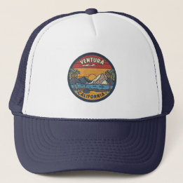 Ventura, California | Vintage Sunset Truckerkappe