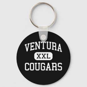 Ventura - Cougars - Hoch Ventura Kalifornien Schlüsselanhänger