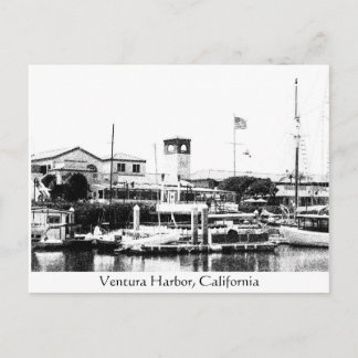 Ventura Harbor, California Postkarte