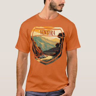 Ventura Highway California Landschaftlich Road T-Shirt