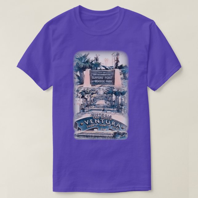 VENTURA KALIFORNIA T-Shirt (Design vorne)