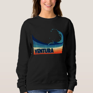 Ventura Kalifornien Kalifornien Retro Surfen  Sege Sweatshirt