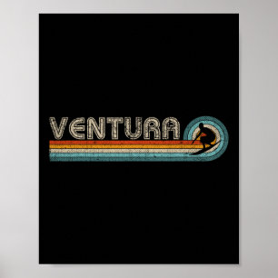 Ventura Kalifornien USA Surfen Poster