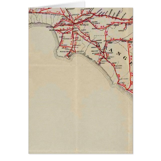 Ventura, Los Angeles, San Bernardino, Orange (Vorne)