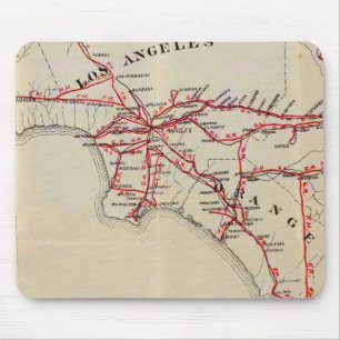 Ventura, Los Angeles, San Bernardino, Orange Mousepad