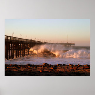 Ventura Pier - Sturm 2007 Poster
