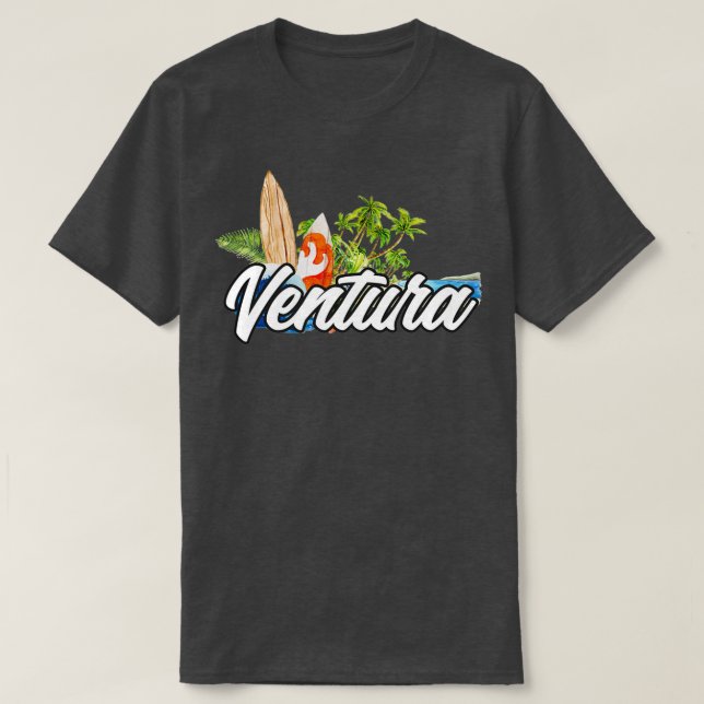 Ventura surfen T-Shirt (Design vorne)