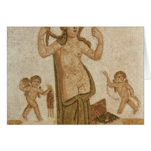 Venus an ihrer Toilette