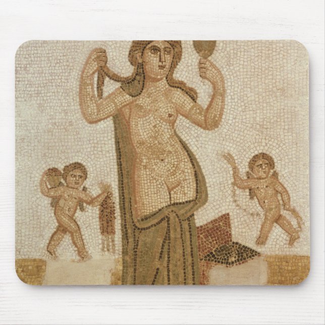 Venus an ihrer Toilette Mousepad (Vorne)