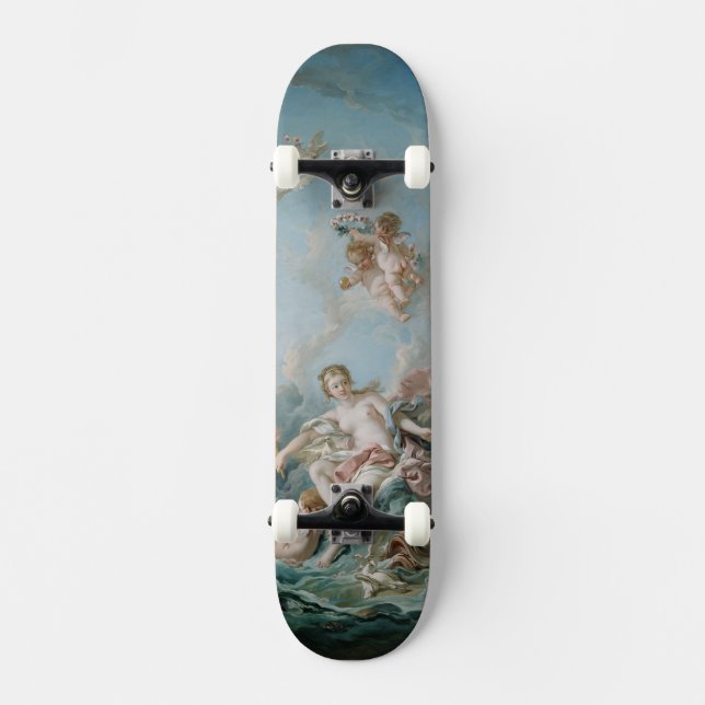 Venus auf den Wellen Skateboard (Vorderseite)