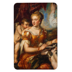 Venus Blindfaltung Cupid Foto Magnet