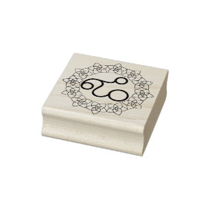 Venus Blume der Liebe Angel Abundia Gummistempel