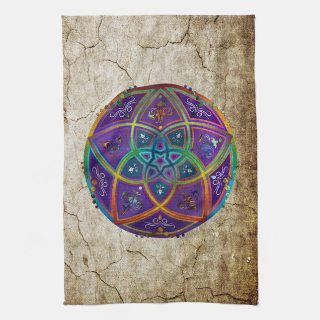 Venus Blume der Liebe schöne Künste Orientale Anti Handtuch (Vertikal)