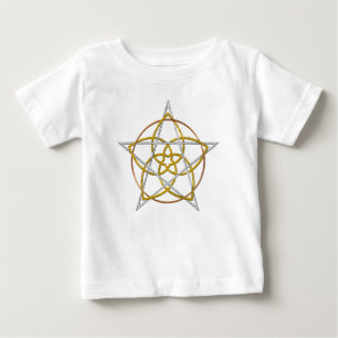 Venus Blume Pentagram - TriColor Baby T-shirt