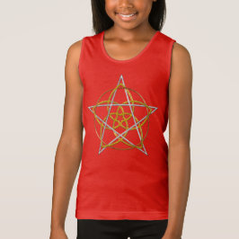 Venus Blume Pentagram - TriColor T-Shirt