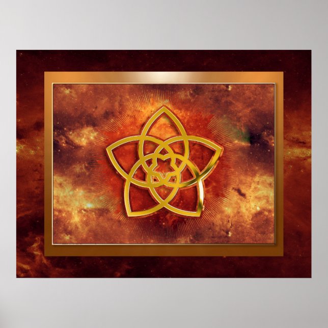 Venus-Blume Poster (Vorne)