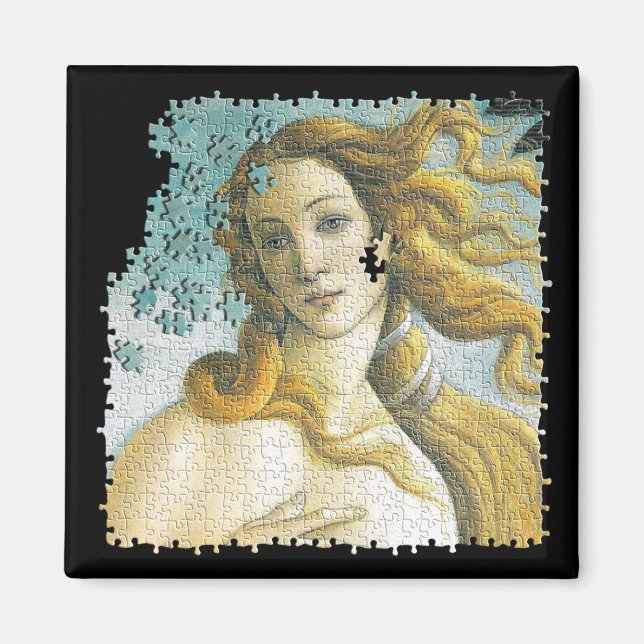Venus Botticelli-Puzzle Magnet (Vorne)