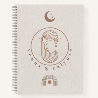 Venus + Calypso Spiral Notebook Notizbuch