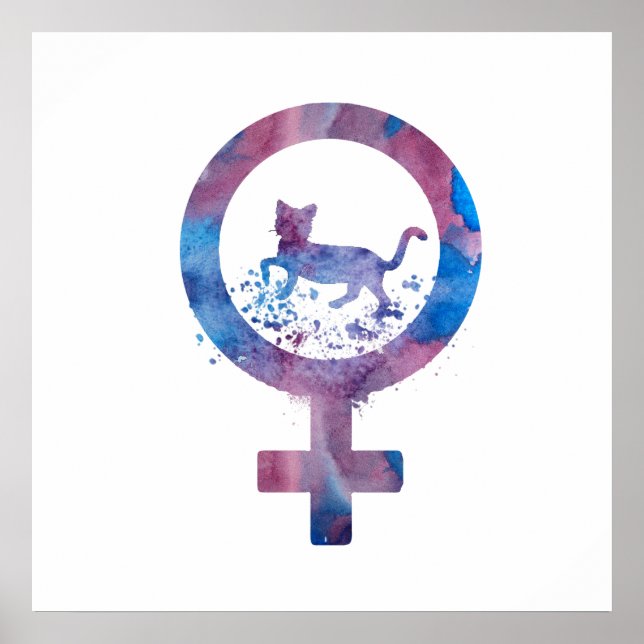 Venus Cat Poster (Vorne)